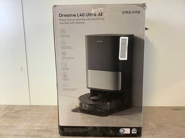 Dreame l40 ultra ae robotstofzuiger - afbeelding 2 van  9