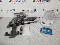 Dreame v12 - steelstofzuiger - zakloos - grijs + phillips table fan 2000 series - afbeelding 1 van  3