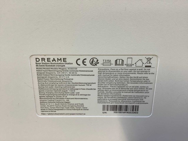 Dreame x40 ultra robotstofzuiger - afbeelding 6 van  9