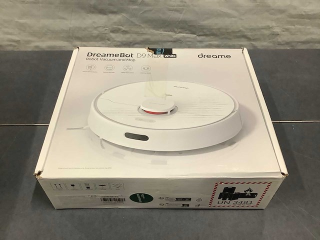 Dreamebot d3 max white robotstofzuiger - afbeelding 1 van  9