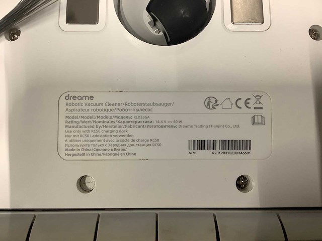 Dreamebot d3 max white robotstofzuiger - afbeelding 8 van  9