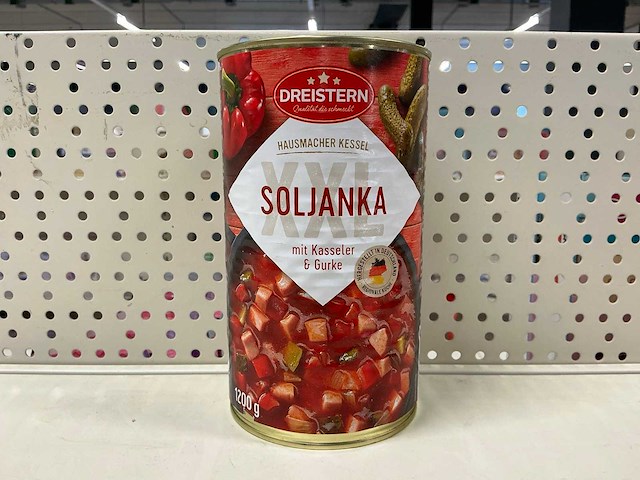 Dreistern soljanka met kasseler en augurk 1200g (36x) - afbeelding 3 van  5