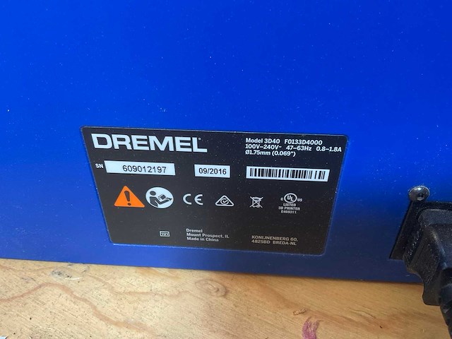 Dremel 3d40-edu 3d-printer - afbeelding 7 van  8