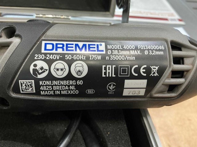 Dremel 4000 multitool - afbeelding 4 van  7