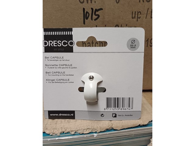 Dresco fietsbel 4 stuks - afbeelding 5 van  5