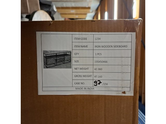 Dressior, mangohout - afbeelding 2 van  3