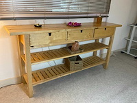 Dressoir 3 lades en 2 legplanken - afbeelding 1 van  5