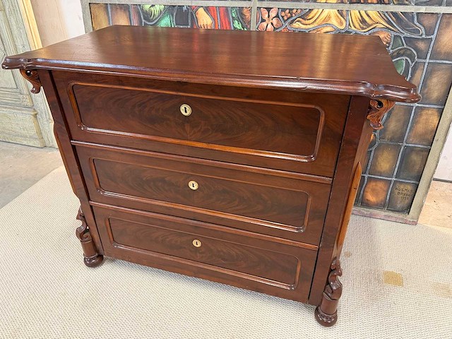 Dressoir biedermeier 1.02 meter breed - afbeelding 1 van  2