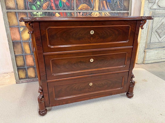 Dressoir biedermeier 1.02 meter breed - afbeelding 3 van  3