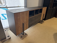 Dressoir, bruin + teak - afbeelding 3 van  4