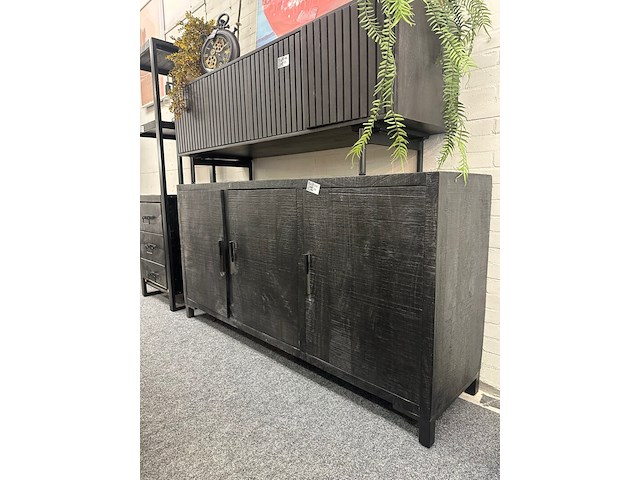 Dressoir caithlinn mango, zwart - afbeelding 1 van  4