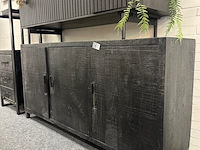 Dressoir caithlinn mango, zwart - afbeelding 1 van  4
