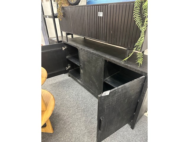 Dressoir caithlinn mango, zwart - afbeelding 3 van  4
