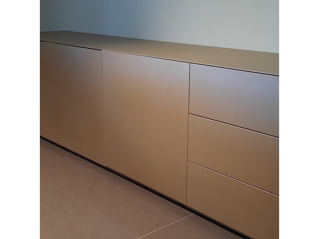 Dressoir coesel, prisma, metallic goud - afbeelding 3 van  9
