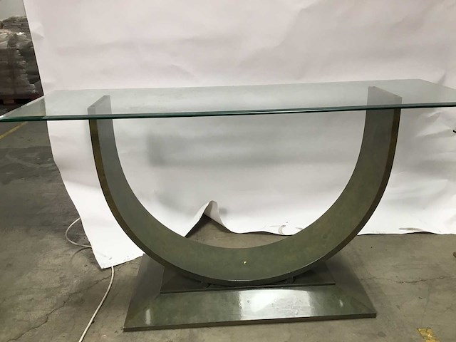 Dressoir kast met bij zettafel - afbeelding 1 van  8