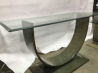 Dressoir kast met bij zettafel - afbeelding 3 van  8