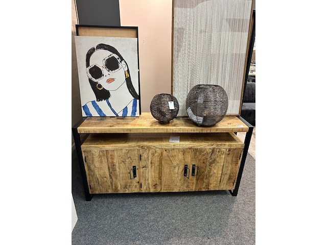 Dressoir kast monaco, mango - afbeelding 1 van  2