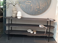 Dressoir kristensen, velvet, mocca brown - afbeelding 1 van  6