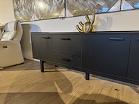 Dressoir label51, cali, zwart - afbeelding 4 van  5