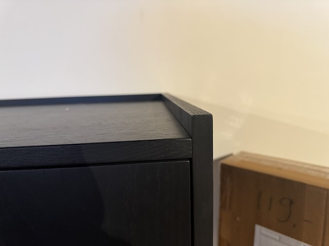 Dressoir label51, cali, zwart - afbeelding 5 van  5