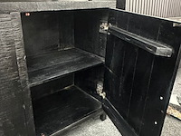 Dressoir, mango, zwart - afbeelding 3 van  4