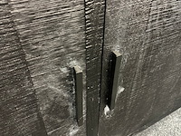 Dressoir, mango, zwart - afbeelding 4 van  4
