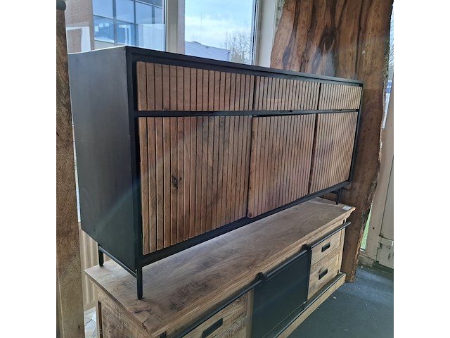 Dressoir, mangohout - afbeelding 4 van  10