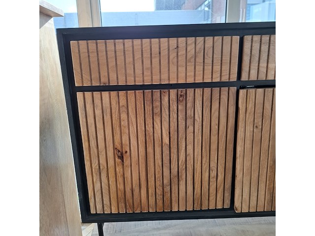 Dressoir, mangohout - afbeelding 5 van  10