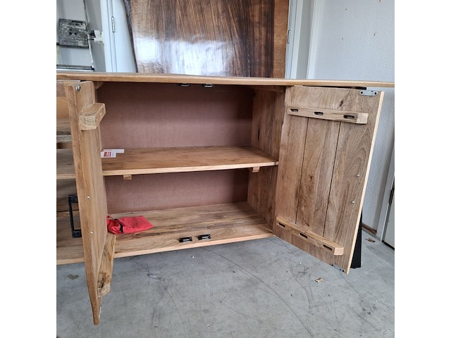 Dressoir, mangohout - afbeelding 4 van  7
