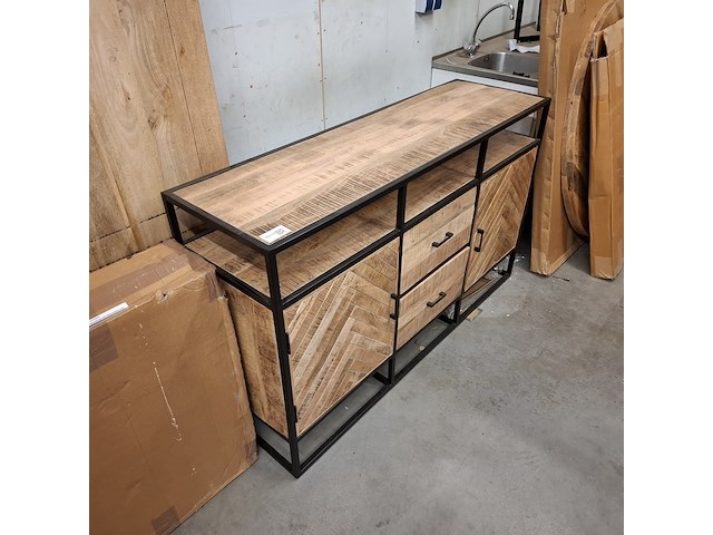 Dressoir, mangohout - afbeelding 2 van  7