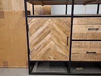 Dressoir, mangohout - afbeelding 3 van  7