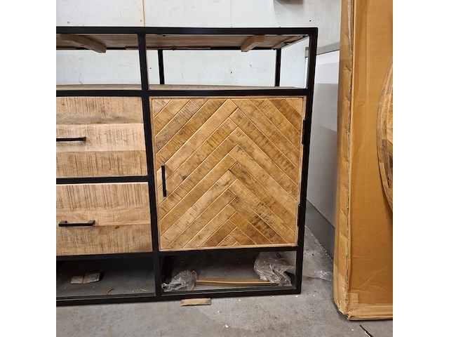 Dressoir, mangohout - afbeelding 5 van  7