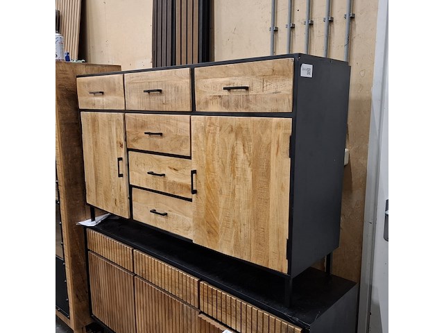 Dressoir, mangohout - afbeelding 2 van  7