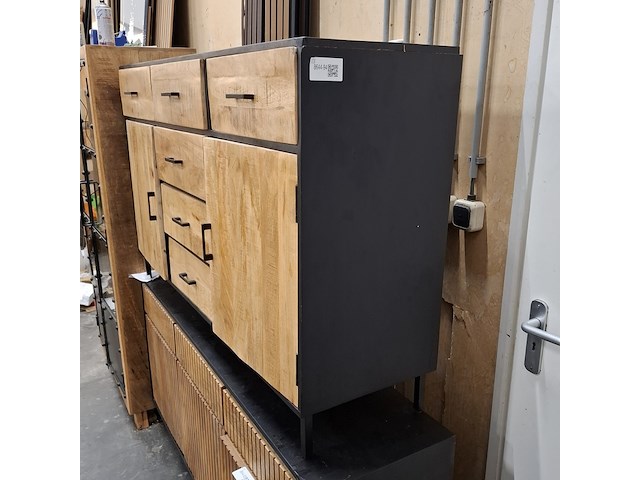 Dressoir, mangohout - afbeelding 3 van  7