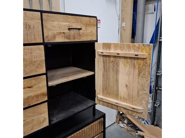 Dressoir, mangohout - afbeelding 5 van  7