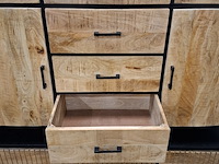 Dressoir, mangohout - afbeelding 6 van  7