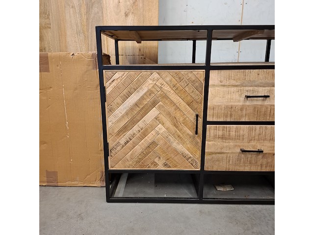 Dressoir, mangohout - afbeelding 5 van  10