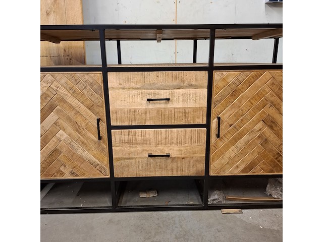 Dressoir, mangohout - afbeelding 6 van  10