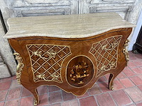 Dressoir met marmer blad - afbeelding 2 van  3