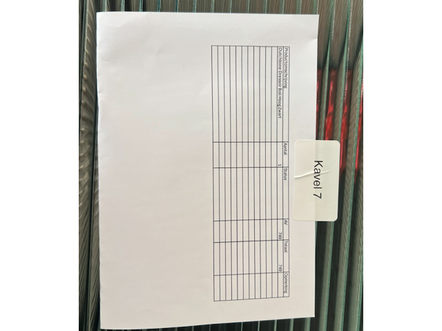 Dressoir met ribbel glas, dutchbone , boli - afbeelding 4 van  4