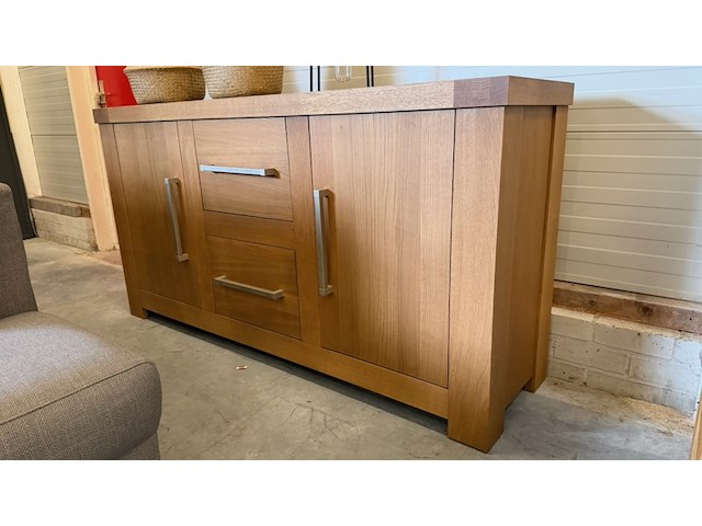 Dressoir, natura, 180x94x50 cm - afbeelding 1 van  3