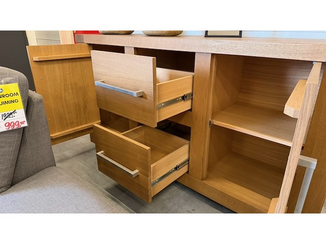 Dressoir, natura, 180x94x50 cm - afbeelding 3 van  3