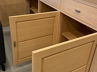 Dressoir, natura, 195x92x50 cm - afbeelding 4 van  4
