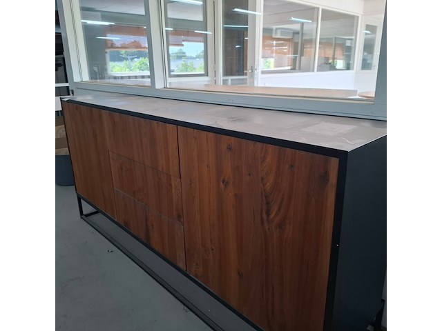 Dressoir | notenhout - afbeelding 4 van  6