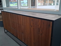 Dressoir | notenhout - afbeelding 4 van  6