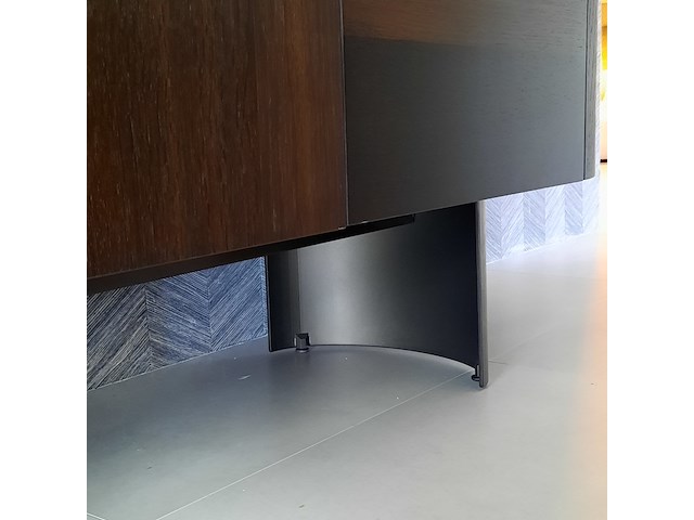 Dressoir papadatos, couture h, zwart - afbeelding 2 van  11