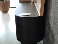 Dressoir papadatos, couture h, zwart - afbeelding 5 van  11