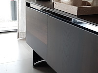 Dressoir papadatos, couture h, zwart - afbeelding 6 van  11