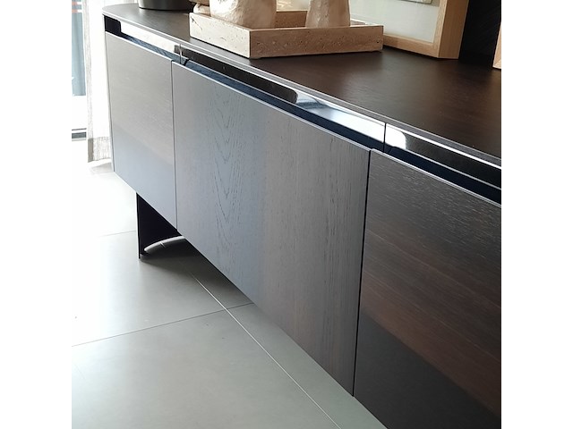 Dressoir papadatos, couture h, zwart - afbeelding 7 van  11