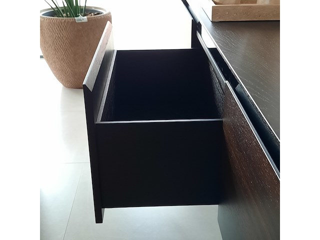 Dressoir papadatos, couture h, zwart - afbeelding 10 van  11